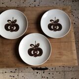 3 desert plates