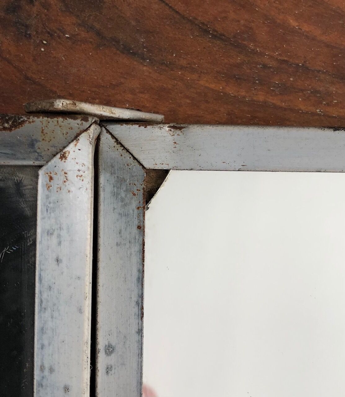 Triptych barber mirror 73x30cm