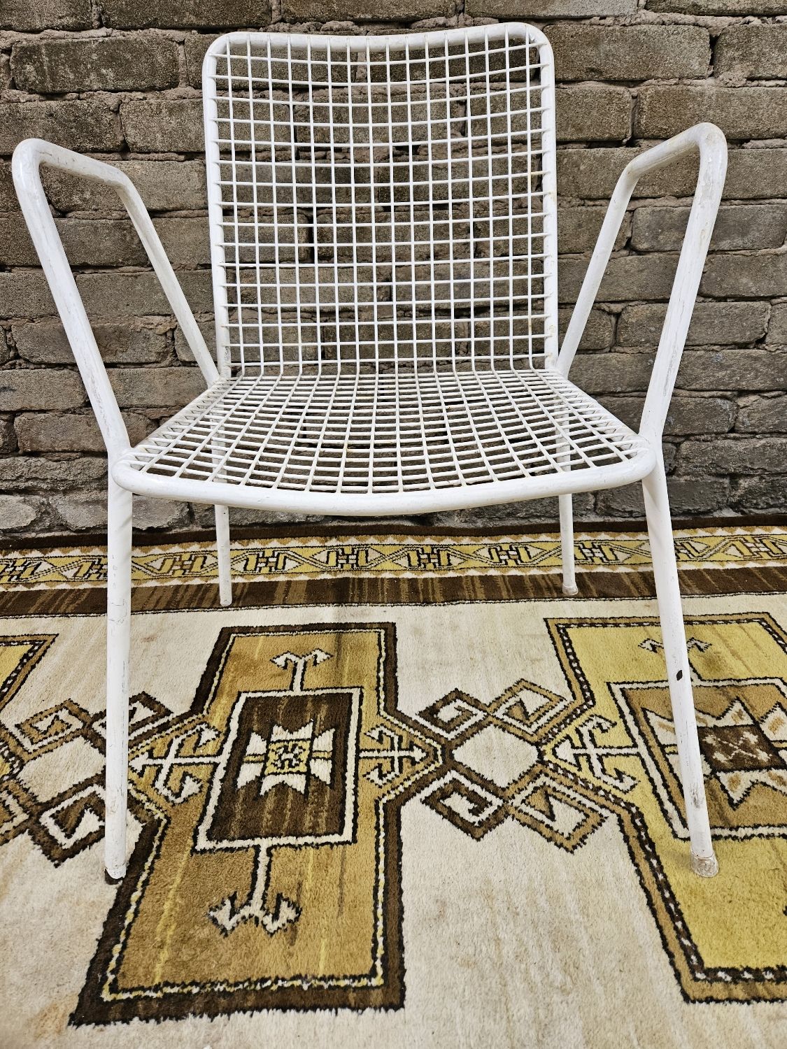 Set of 6 chairs and 1 rocking chair Rio by Emu 1960