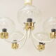 Mid-century chandelier by instala jilove u decina,1970's.
