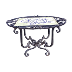 Table basse ronde en