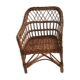 Vintage wicker children's armchair