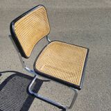Marcel Breuer B32 chair in original cane signed Italy
