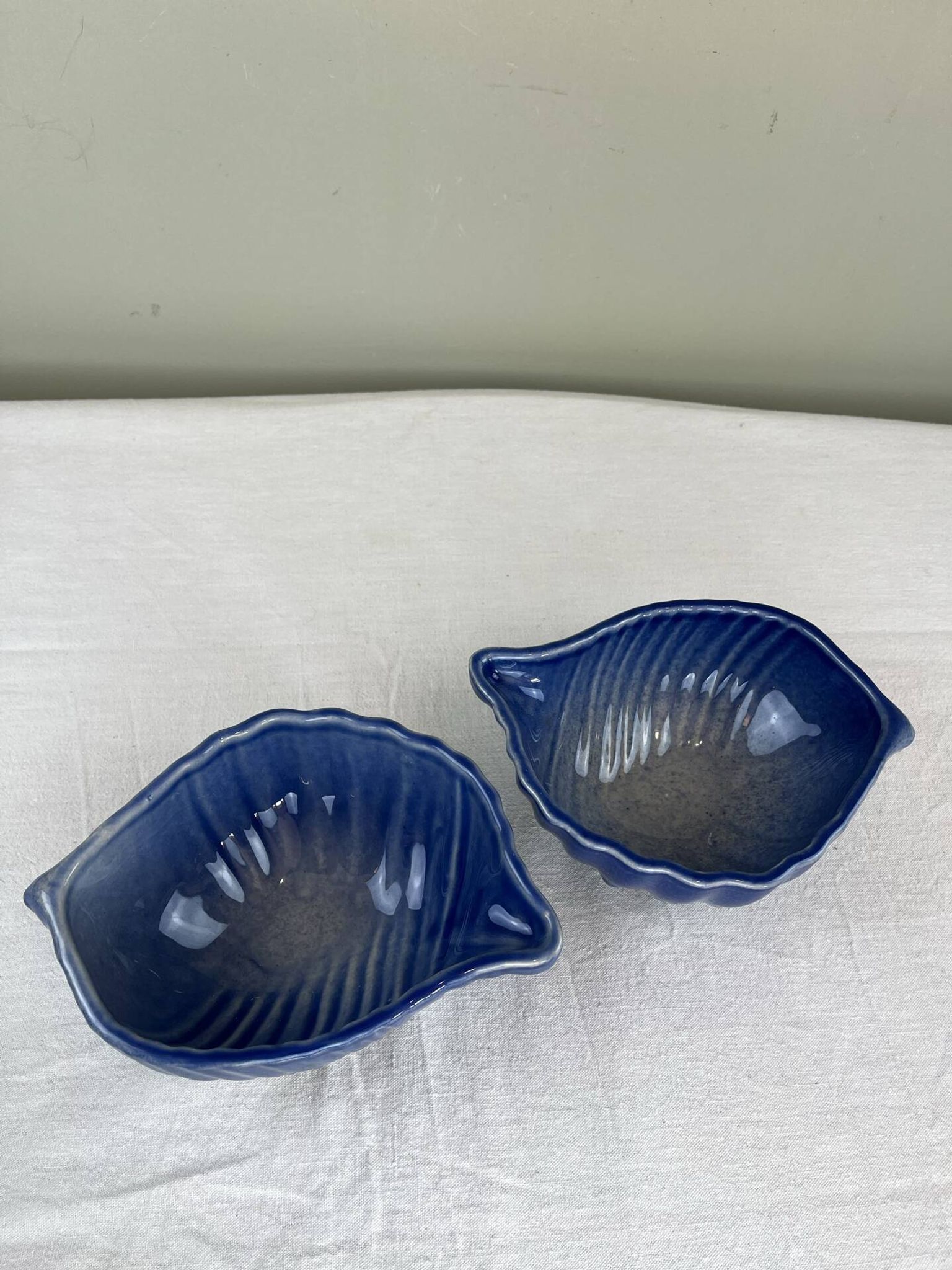 Duo de coupelles coquillages
