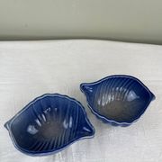 Duo de coupelles coquillages