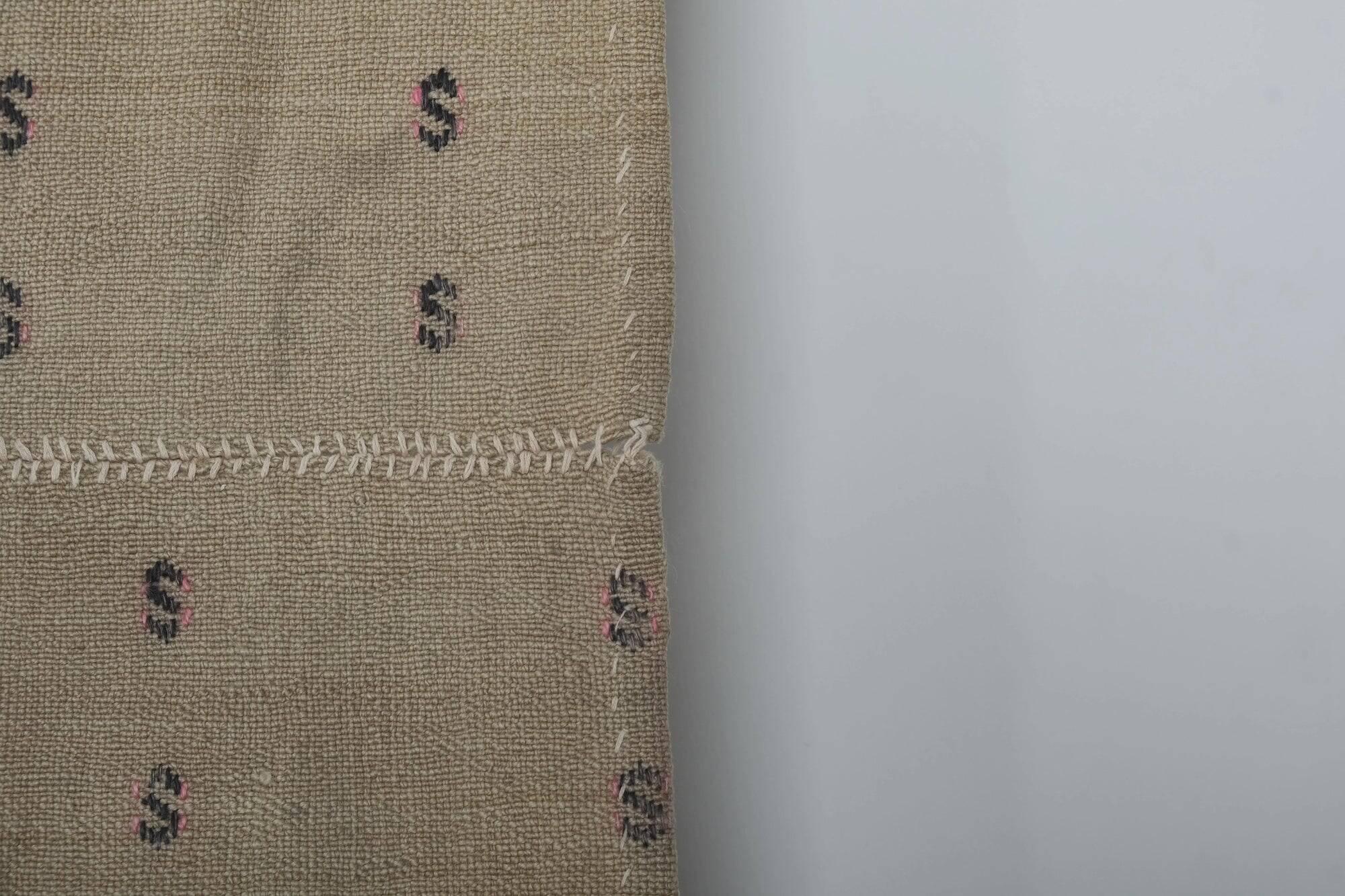 Vintage Turkish kilim, handwoven, 140x240 cm.