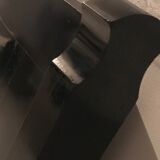 Lacquered wood headboard