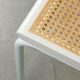 Vintage white B32 Cesca chair by Marcel Breuer, 90s