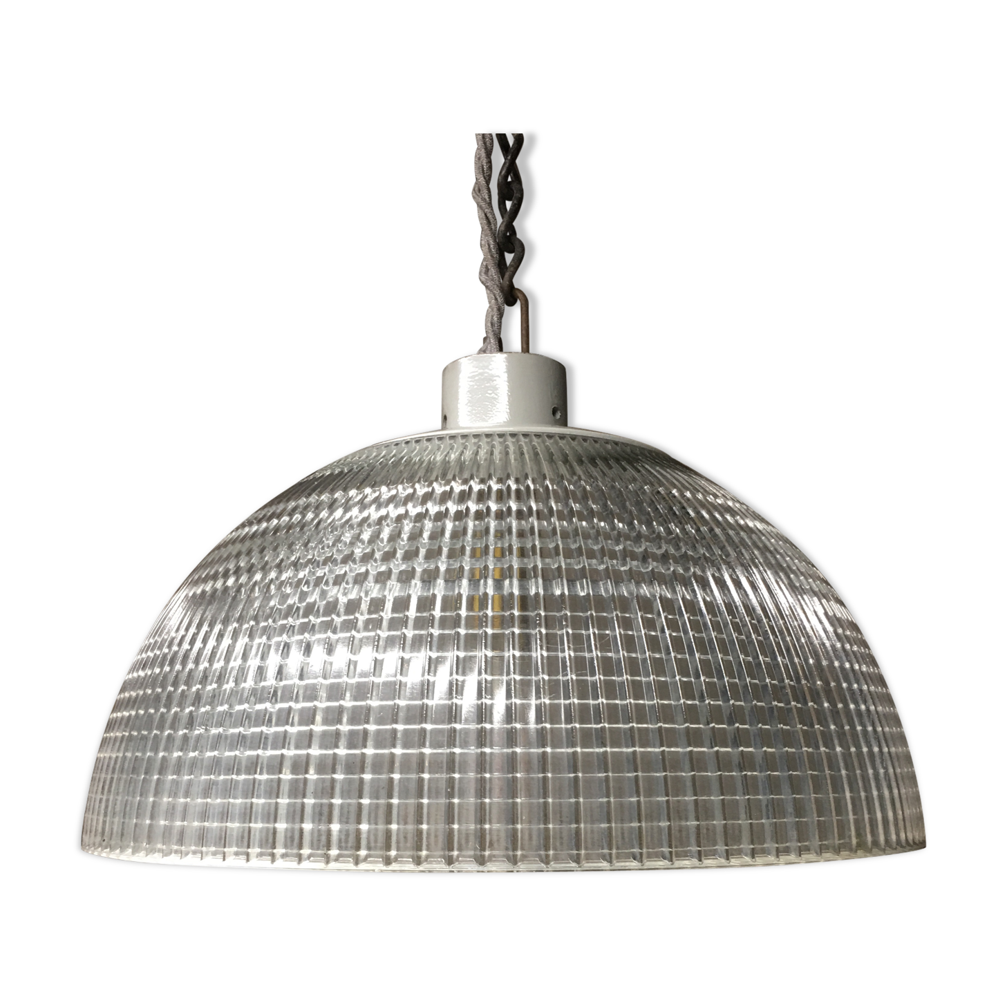 Half ball Holophane 1960 suspension