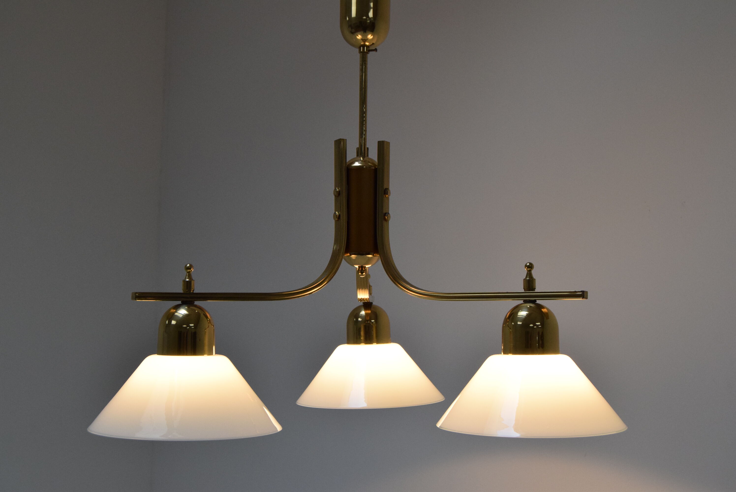 Mid-century design Chandelier,1980's.
