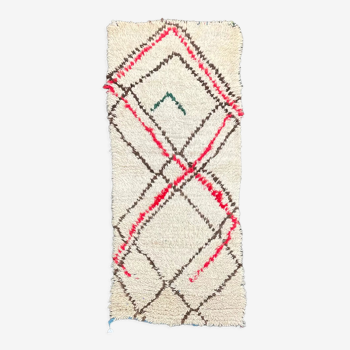 Modern Azilal wool berber rug