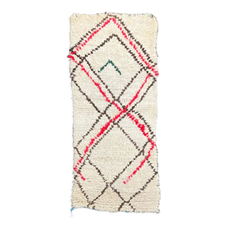 Modern Azilal wool berber rug