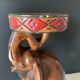 Wooden elephant plant harness