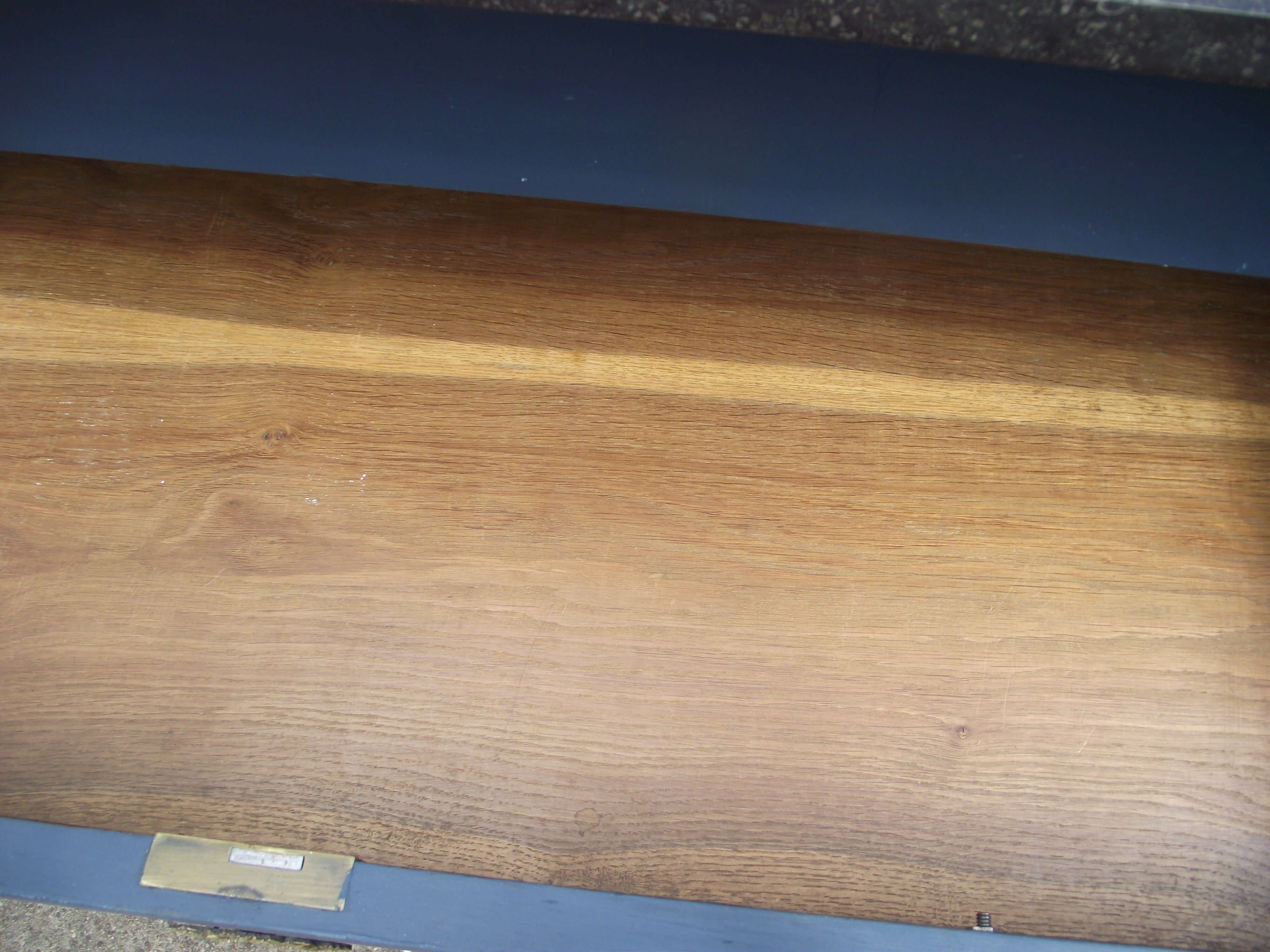 Chest of drawers Empire 19th on marble