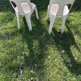 Paire de chaises Stamp Henry Massonnet vintage