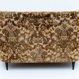 Canapé incurvé italien, années 1950