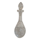 Carafe en cristal taillé