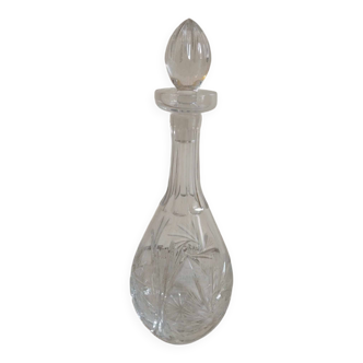 Carafe en cristal taillé