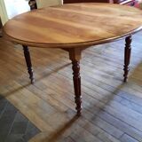Walnut shutter table