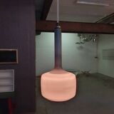 Glass pendant ceiling light from the 60s