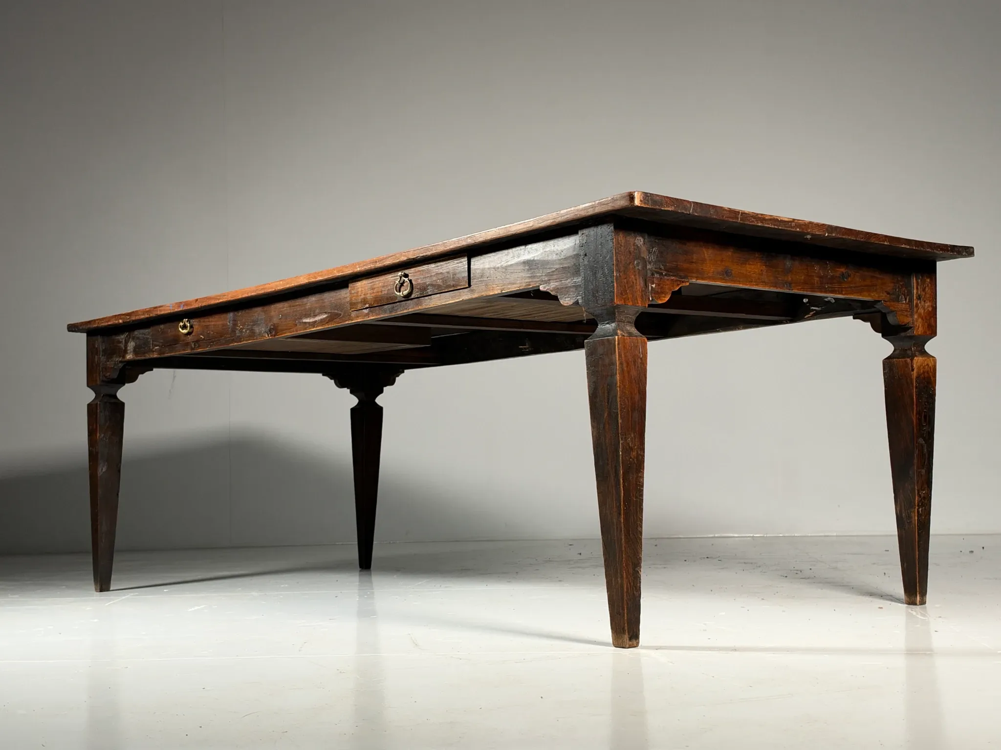 Table de salle à manger de style campagnard 220 cm