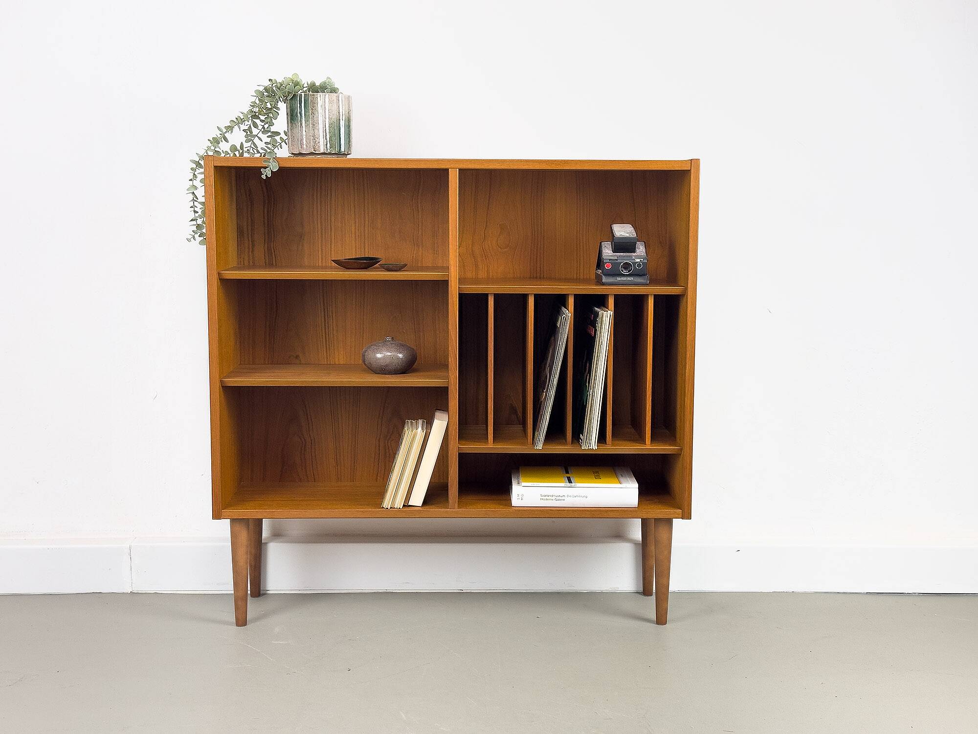 Vintage Danish Teak Bookshelf by Carlo Jensen for Hundevad & Co., 1960s
