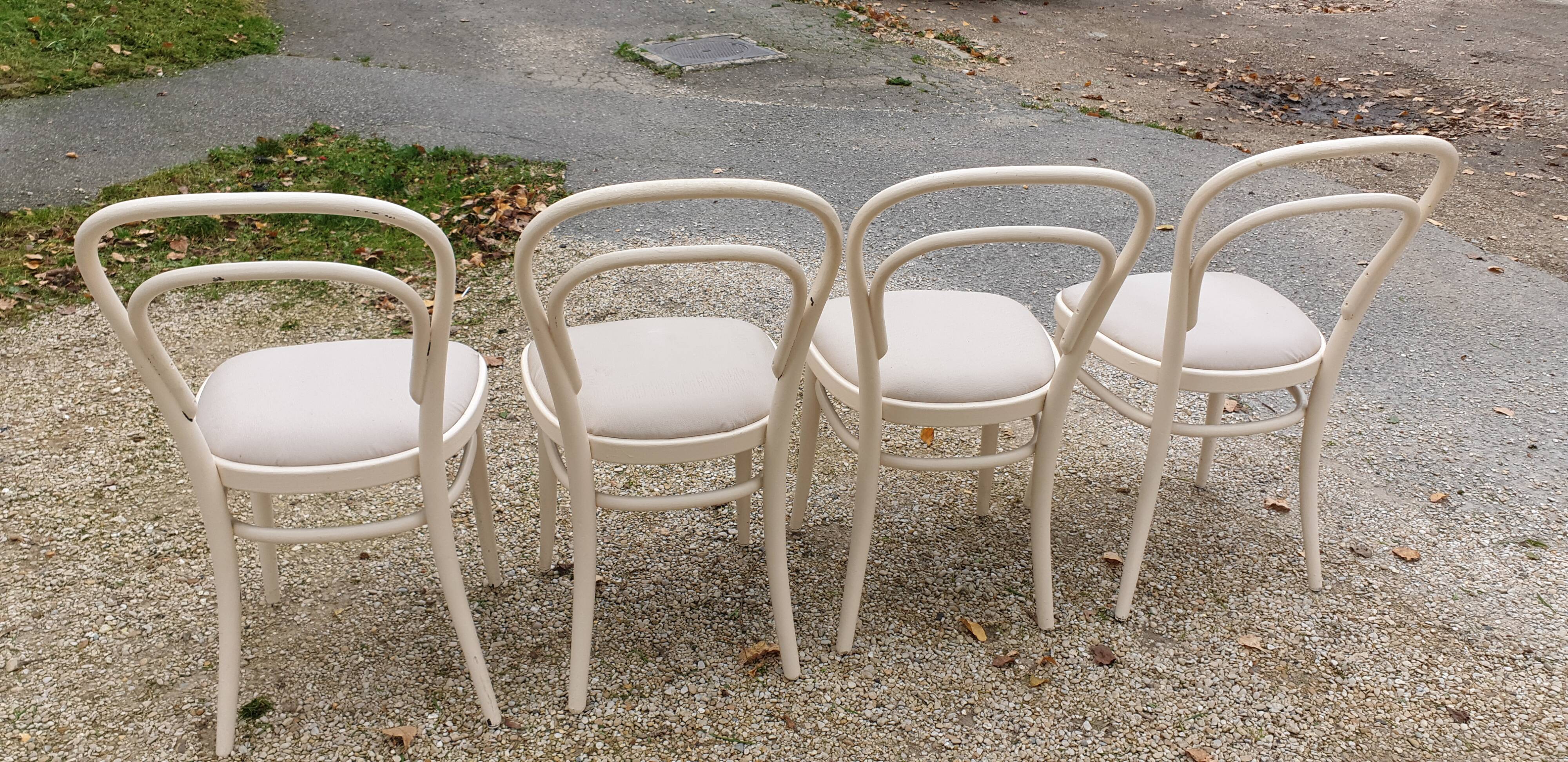 4 Michael thonet chairs