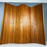 Pine Wood Room Divider by S.N.S.A. , France 1930s.