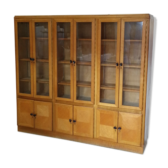 Ancienne bibliothèque vitrine