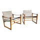 Pair of Safari Cikada armchairs by Bengt Ruda for IKEA, Sweden, 1970.