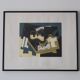 Framed poster 1991 "guitar and clarinet" Juan gris 1920