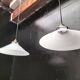 Opaline cone pendants