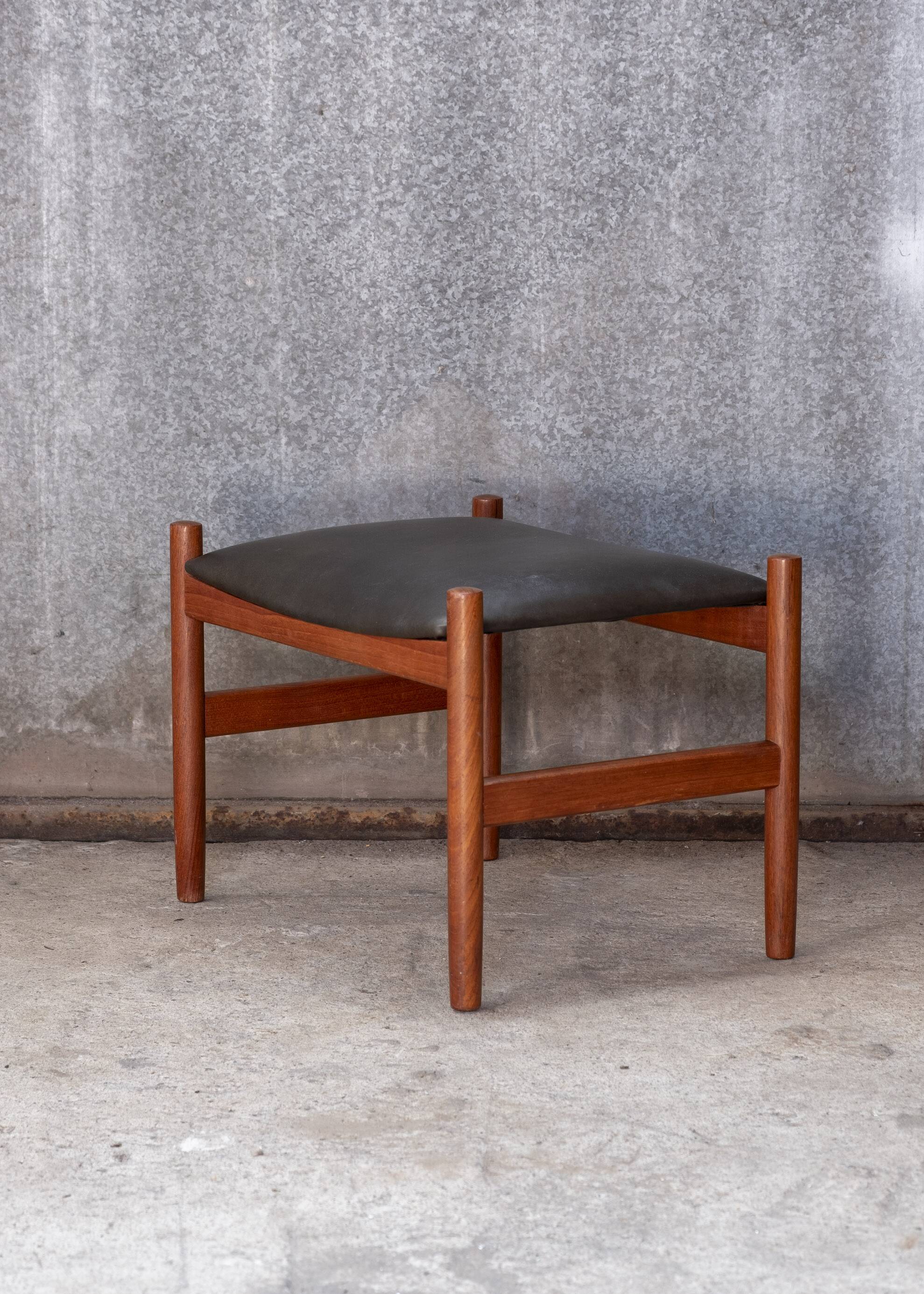 Hugo Frandsen Ottoman by Spøttrup, 1960s Denmark