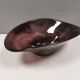 Large dish in several layers of glass, in a beautiful purple colour 1980s