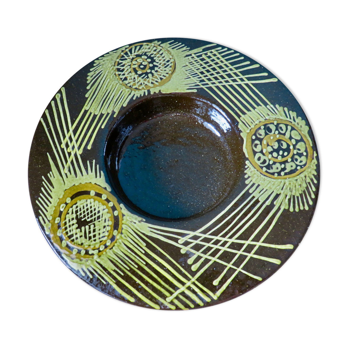 Hollow sandstone dish by Olle Alberius, Sweden 1965