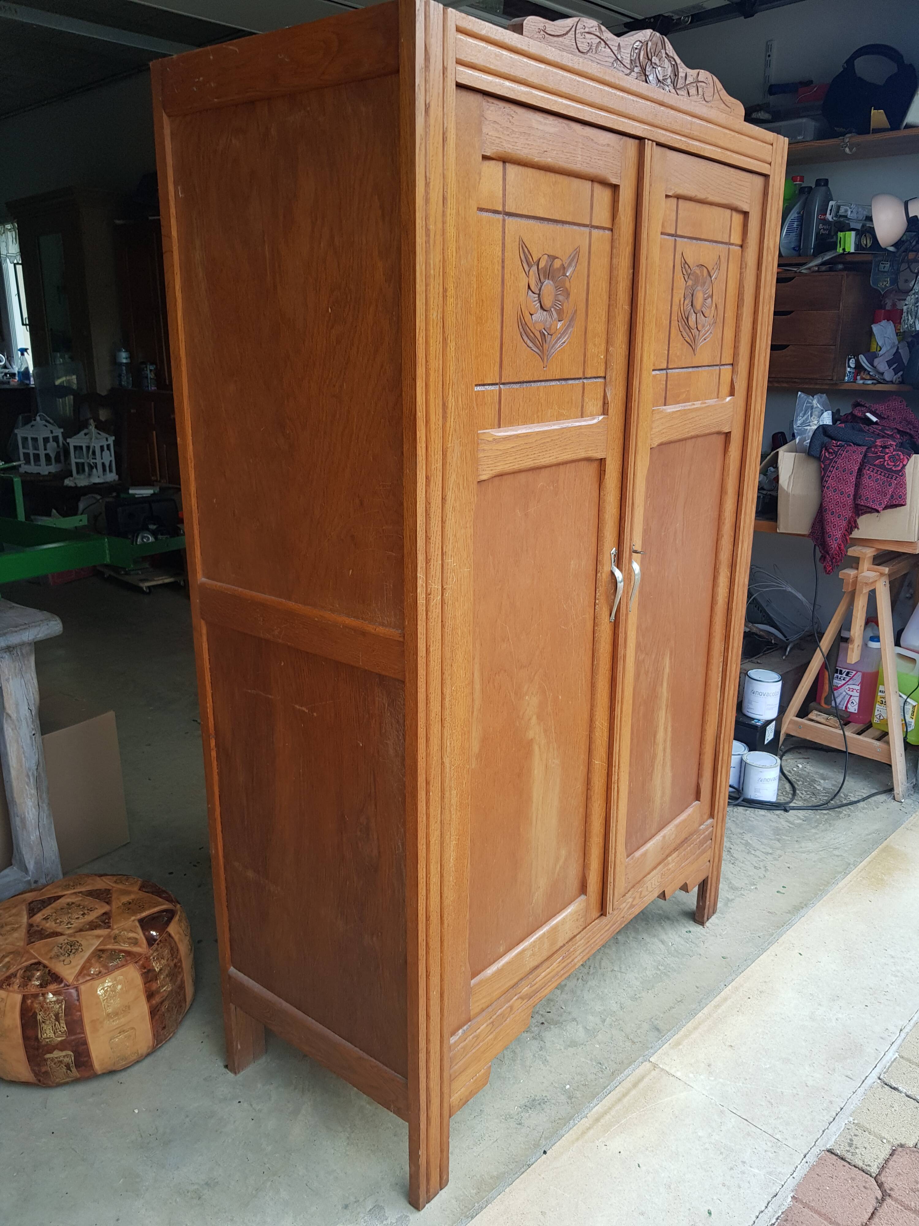 Vintage parisian wardrobe