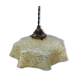 Yellow clichy glass suspension