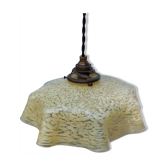 Yellow clichy glass suspension
