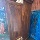 Armoire Louis-Philippe aménagée en dressing