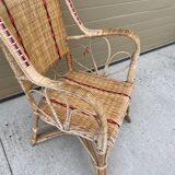 Fauteuil rotin
