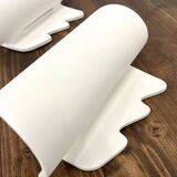 Pair of ceramic wall lights