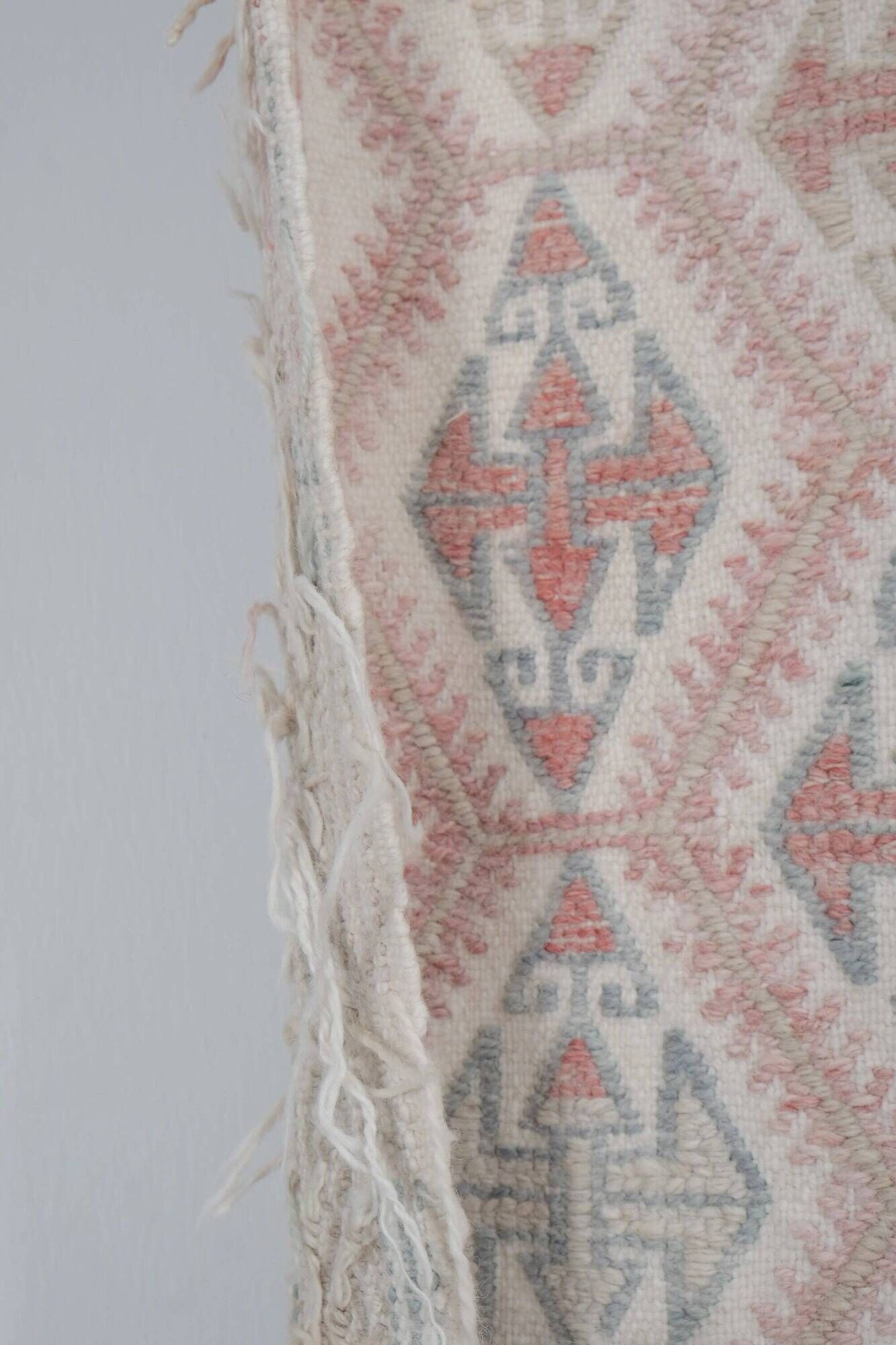 Vintage Turkish hallway rug 52x580 cm