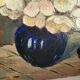 Huile sur panneau germaine luquet bouquet de fleurs