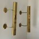 Paire d’appliques XL vintage orientable laiton, France 1970