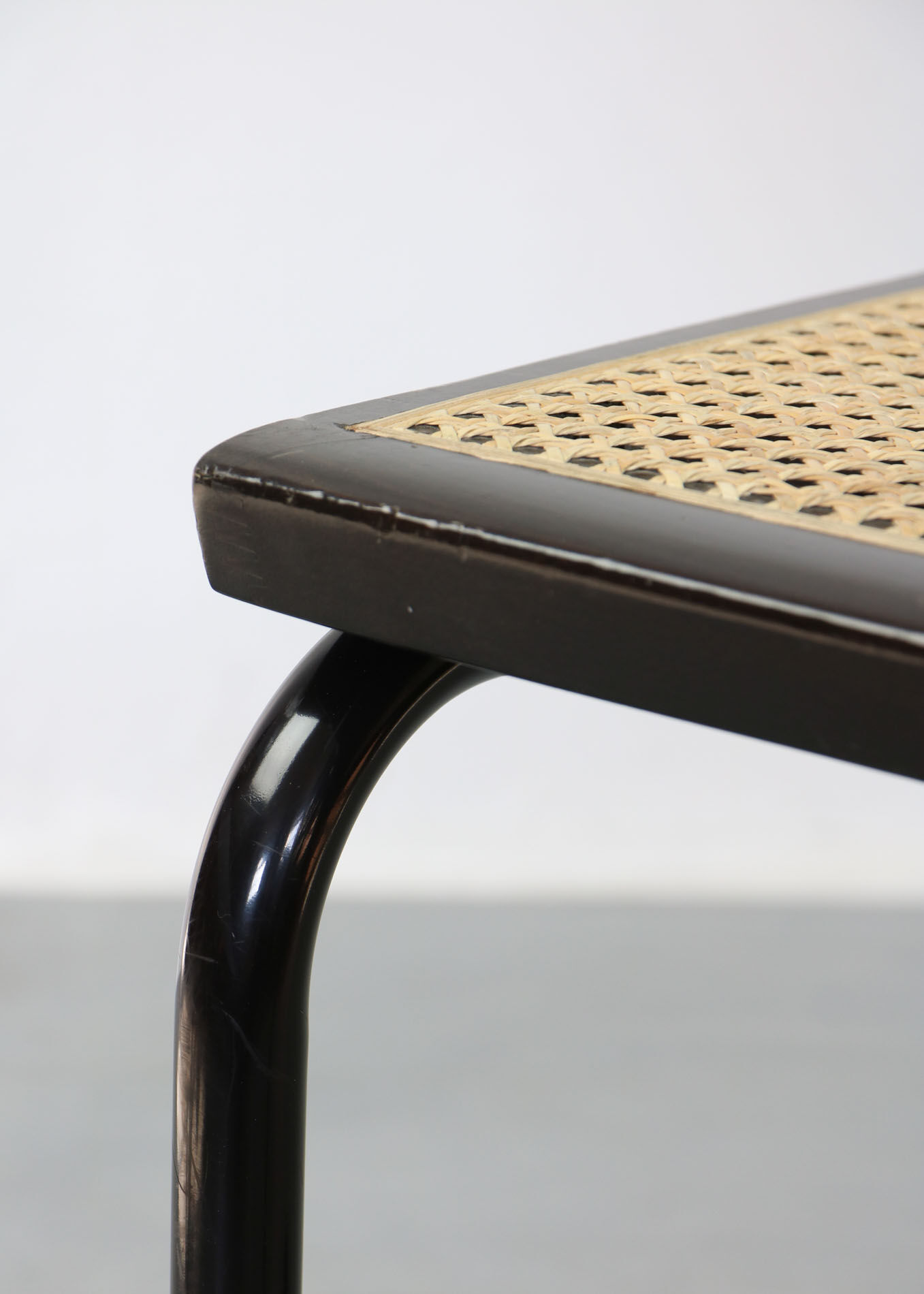 Pair of S32 Cantilever Chair by Marcel Breuer, Dark Edition, 1980s
