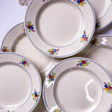 Gien dessert plates