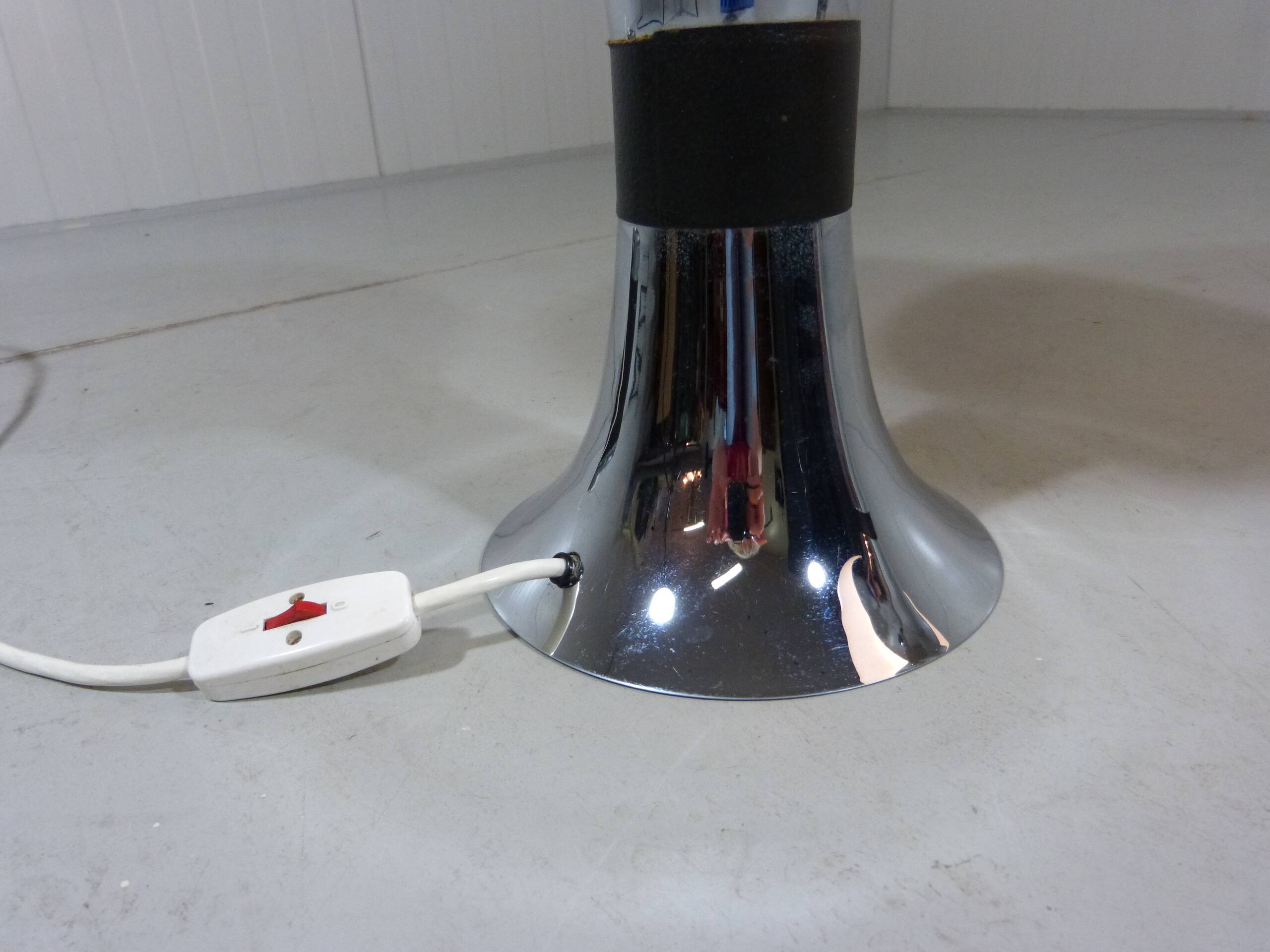 Set of 2 large Space Age table lamps 1960's