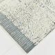 Tapis vintage neutre 4x7 nuances de gris et de blanc, 136x199 cm