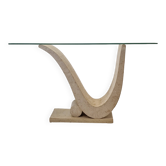 Mactan Stone Coffee or Fossil Stone Table, 1990s