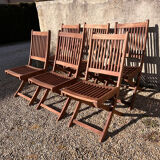 Teak chairs